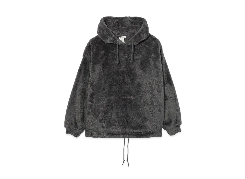 X-Girl Fluffy Hoodie "Charcoal"