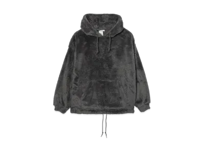 X-Girl Fluffy Hoodie "Charcoal"