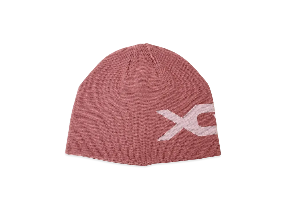 X-Girl Reversible Jacquard Beanie "Pink"