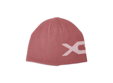 X-Girl Reversible Jacquard Beanie "Pink"