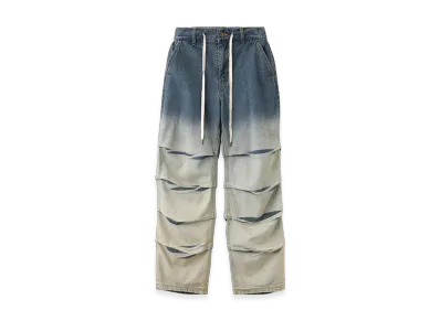 X-Girl Gradient Denim Easy Pants "LtIndigo"