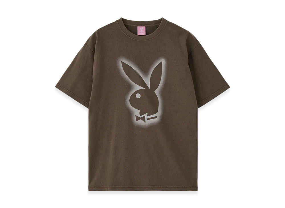 X-Girl x Playboy Faded S/S Tee "Brown"