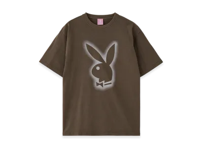 X-Girl x Playboy Faded S/S Tee "Brown"