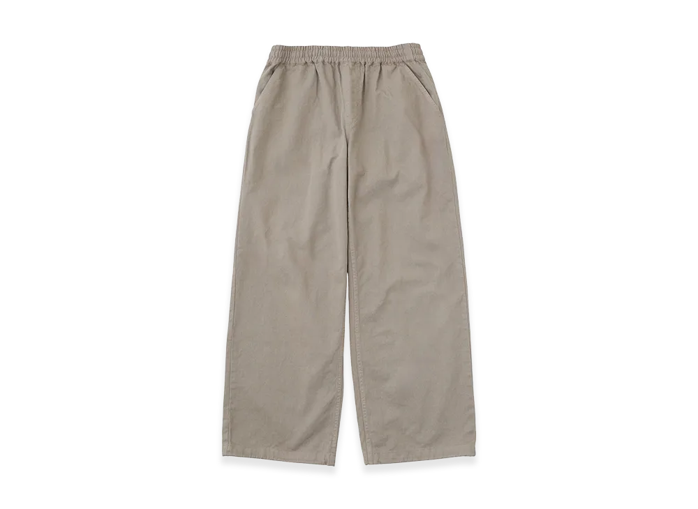 X-Girl Face Label Loose Fit Easy Pants "Beige"