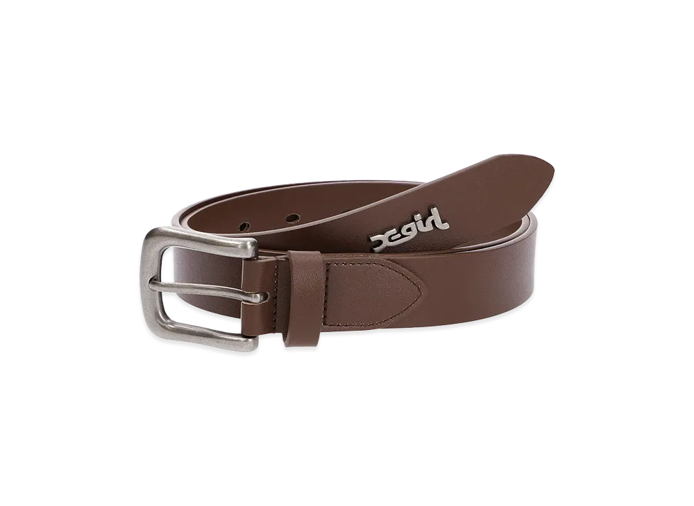 X-Girl Women's Mills Logo Belt "Brown"