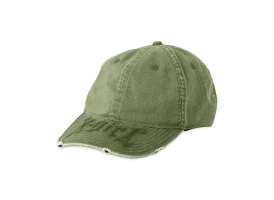 X-Girl Women's Gothic Logo 6Panel Cap "Olive"