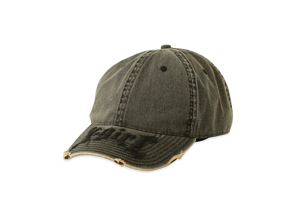 X-Girl Women's Gothic Logo 6Panel Cap "Black"