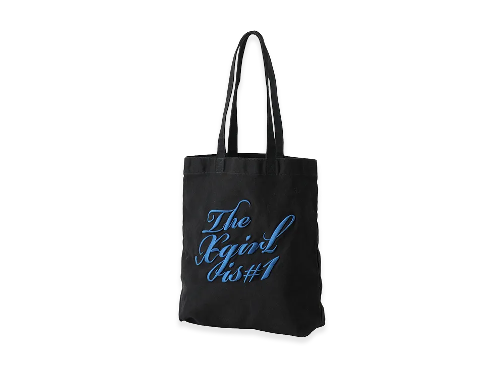 X-Girl Women's The Is Number One Tote Bag "Black"