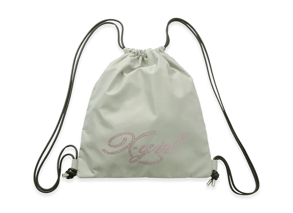 X-Girl Women's Rhinestone Knapsack "Grey"