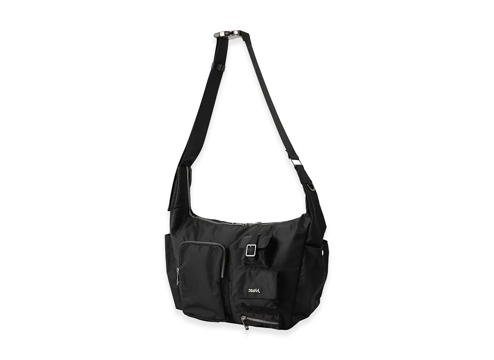 X-Girl Women's Multi Pocket Shoulder Bag "Black"