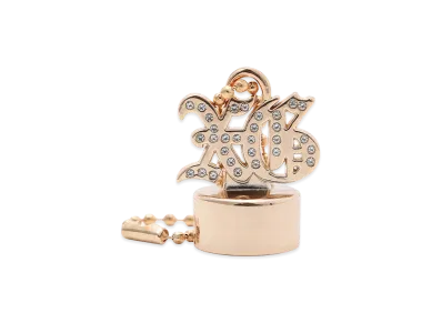 X-Girl Women's Lip Holder Key Charm "Gold"