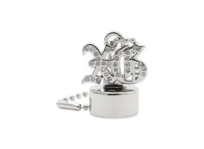 X-Girl Women's Lip Holder Key Charm "Silver"