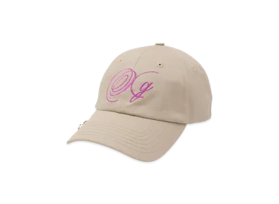 X-Girl Women's Charm Accent Xg Logo 6Panel Cap "Beige"