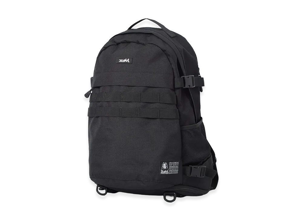 X-Girl Women's Face Label Adventure Backpack "Black"