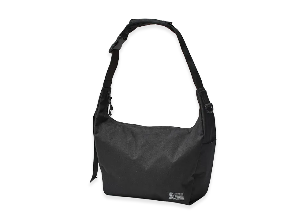 X-Girl Women's Face Label Messenger Bag "Black"