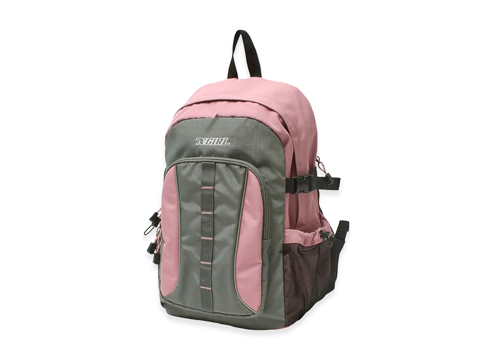 X-Girl Women's Gear Loop Backpack "Pink"