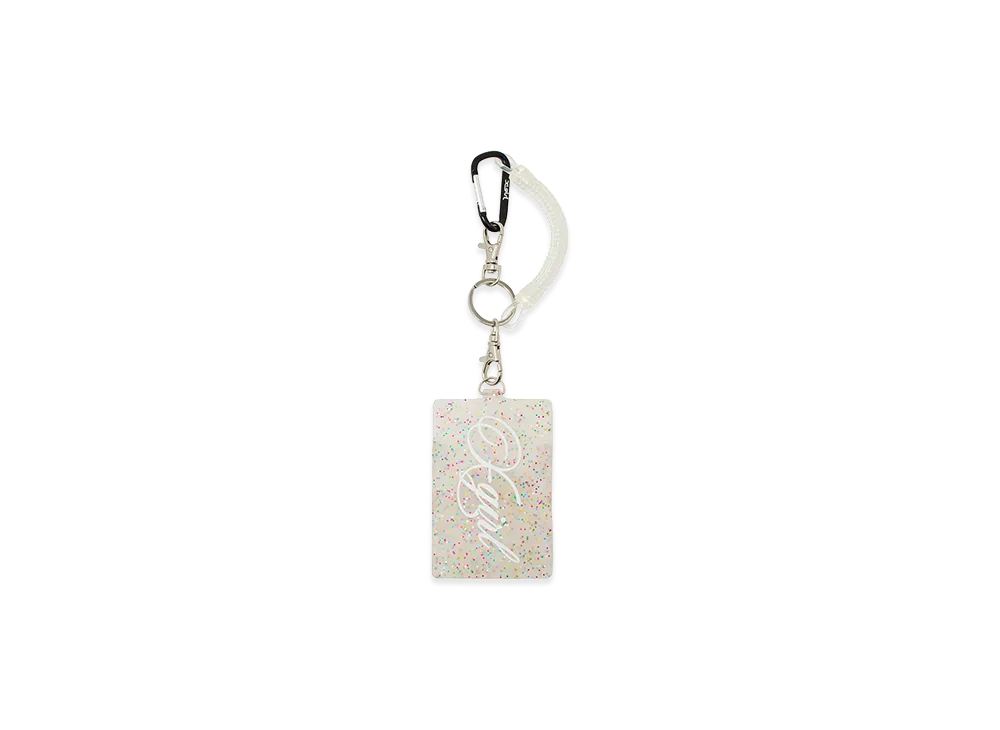 X-Girl Women's Script Logo Rubber Pass Case "Murti"