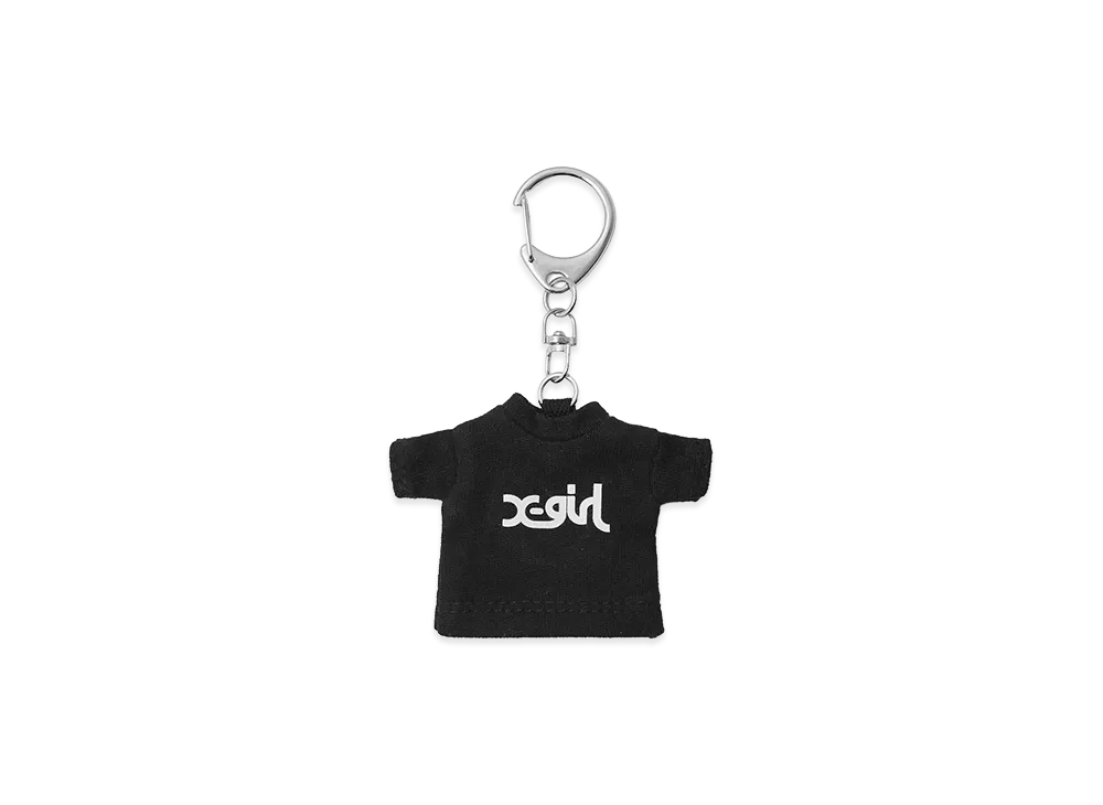 X-Girl Women's Mills Logo Tee Keychain "Black"