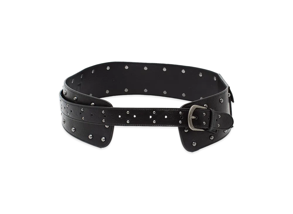 X-Girl Women's Studded Thick Belt "Black"