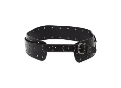 X-Girl Women's Studded Thick Belt "Black"