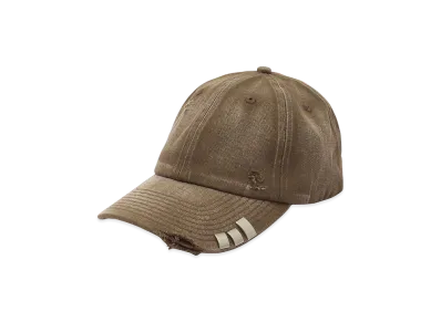 X-Girl Women's Distressed Metal Parts 6Panel Cap "Brown"