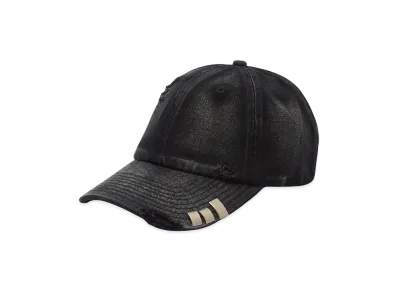 X-Girl Women's Distressed Metal Parts 6Panel Cap "Black"