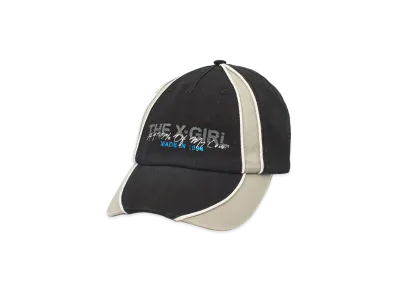X-Girl Women's Paneled 6Panel Cap "Black"