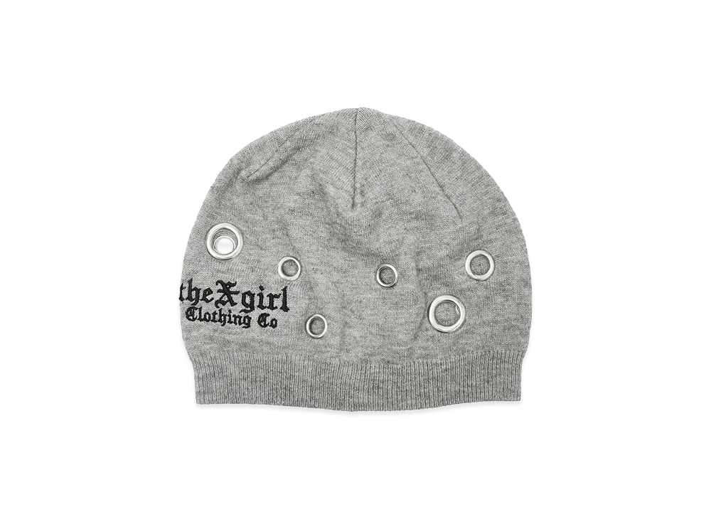 X-Girl Women's Eyelet Beanie "Ash"