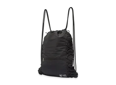 X-Girl Women's Face Label Knapsack "Black"