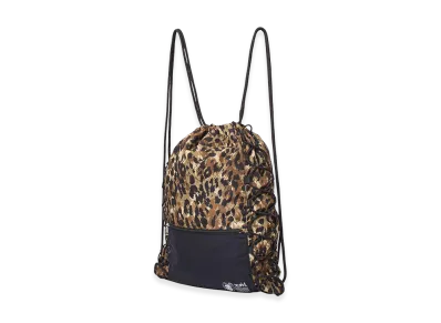 X-Girl Women's Face Label Knapsack "Beige"