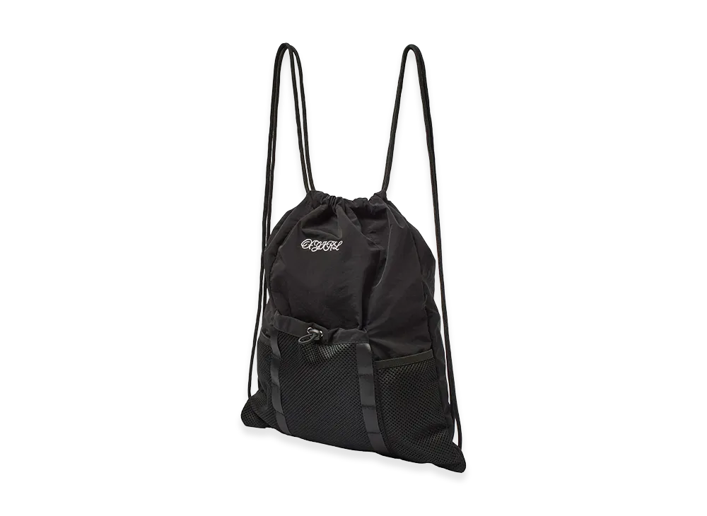 X-Girl Women's Mesh Pocket Knapsack "Black"