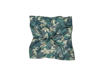 X-Girl Women's Script Logo Scarf "Camo"