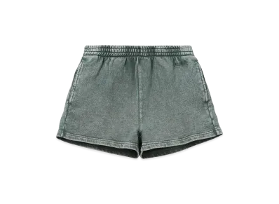 X-Girl Women's Faded Sweat Short Pants "Olive"
