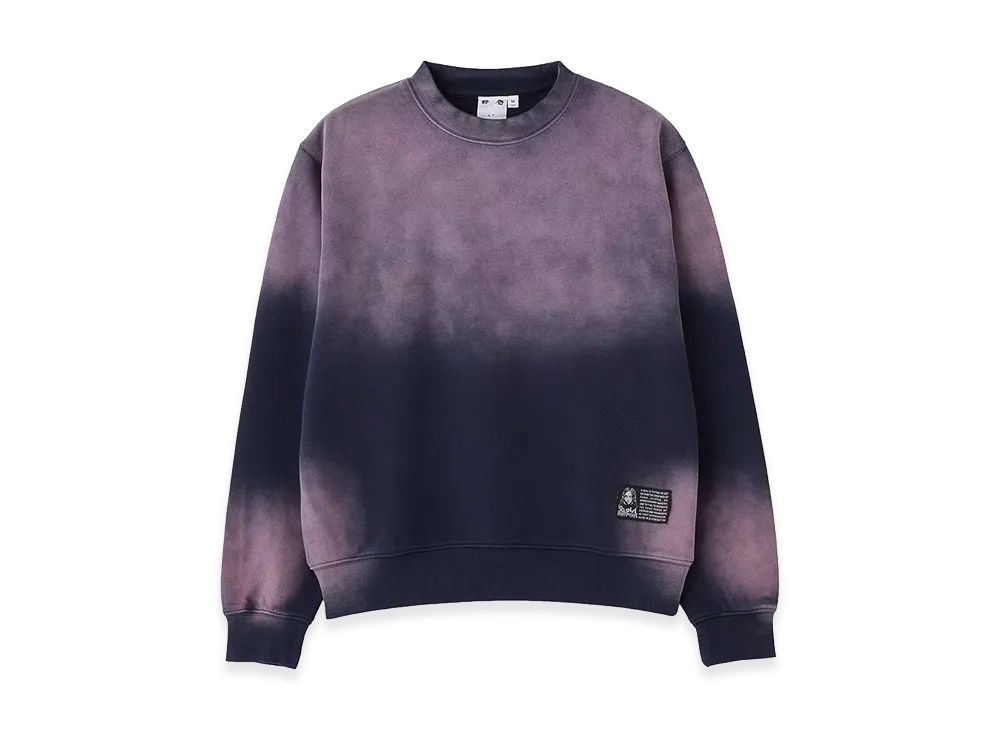 X-Girl Women's Overdyed Sweat Top "Navy"