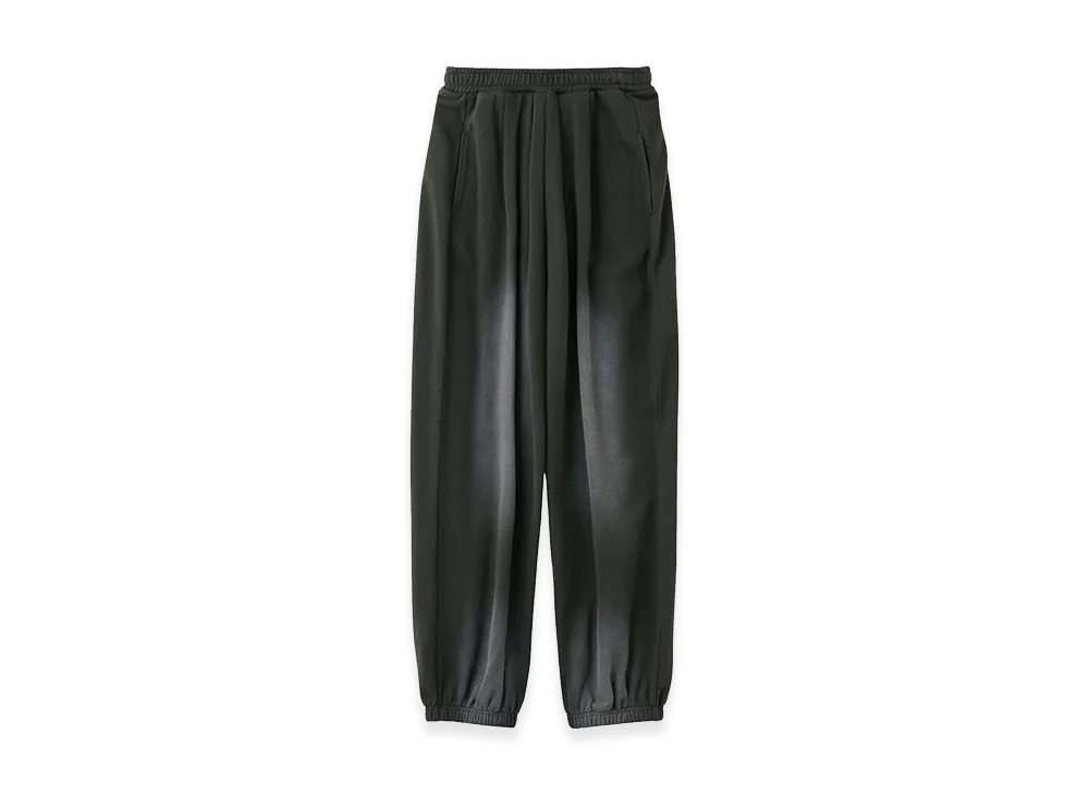 X-Girl Women's Spray Print Balloon Sweat Pants "Charcoal"