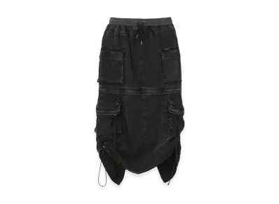 X-Girl Women's Convertible Cargo Skirt "Black"