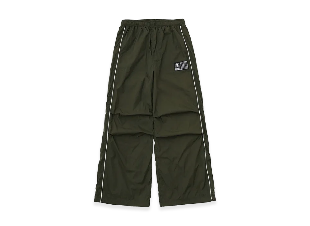 X-Girl Women's Face Label Track Pants "Olive"