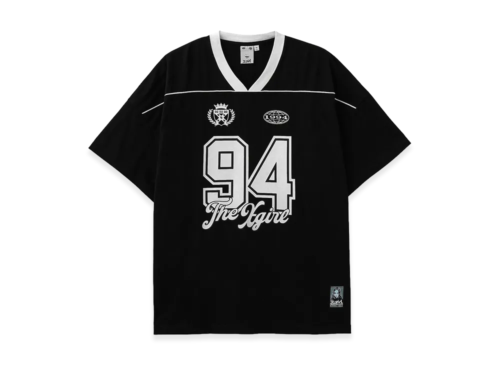X-Girl Women's Face Label Number Big Tee Dress "Black"