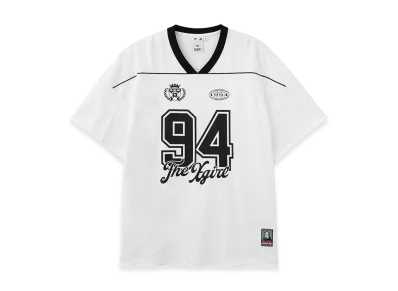X-Girl Women's Face Label Number Big Tee Dress "White"