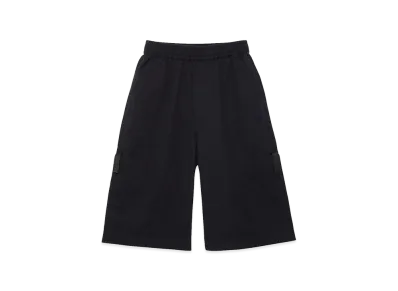 X-Girl Women's Faded Face Label Easy Shorts "Black"