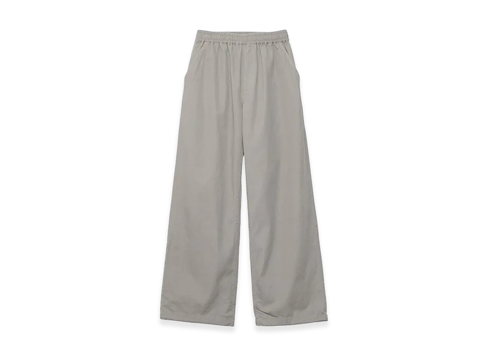 X-Girl Women's Faded Face Label Easy Pants "Beige"