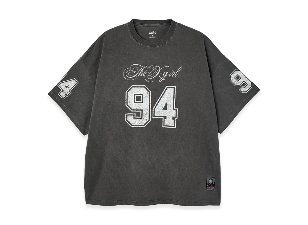 X-Girl Women's Faded Number S/S Big Tee Dress "Black"