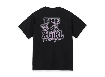 X-Girl Women's Spray Angel S/S Tee "Black"