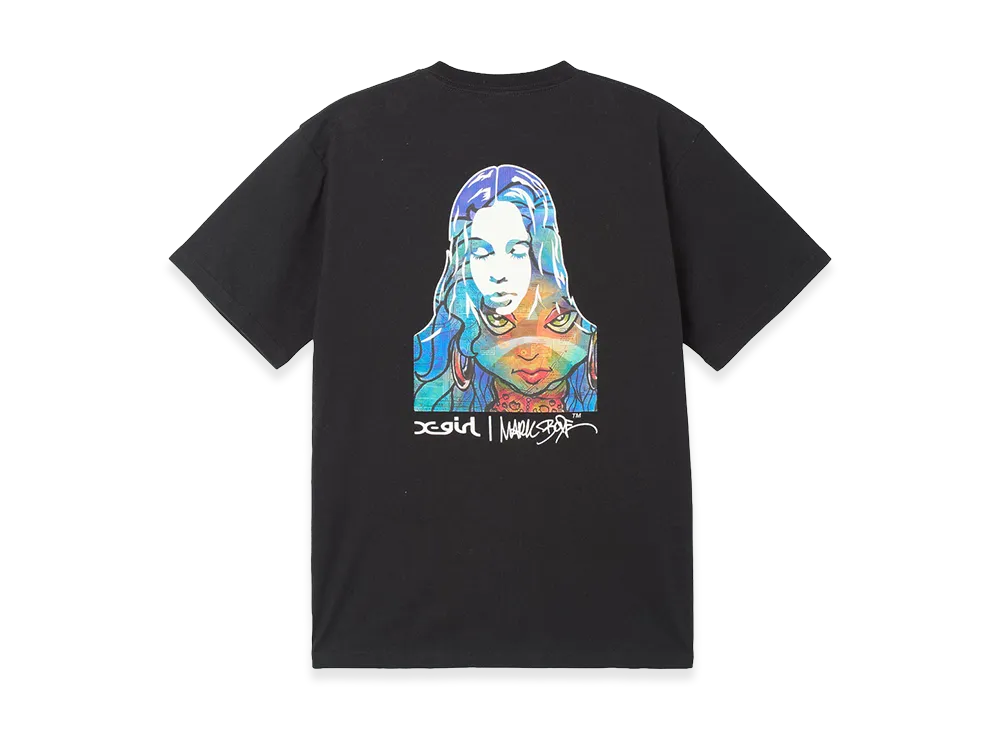 X-Girl Women's x Mark Bode S/S Tee "Black"