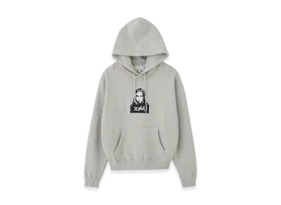 X-Girl Women's Face Patch Sweat Hoodie "Ash"