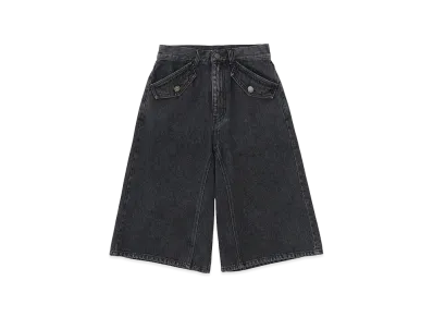 X-Girl Women's Flap Pocket Shorts "Black"