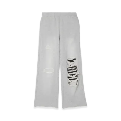 X-Girl Women's Layered Distressed Sweatpants "Ash"
