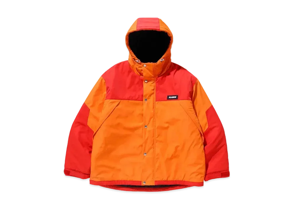 XLARGE HOODED NYLON JACKET "Orange"