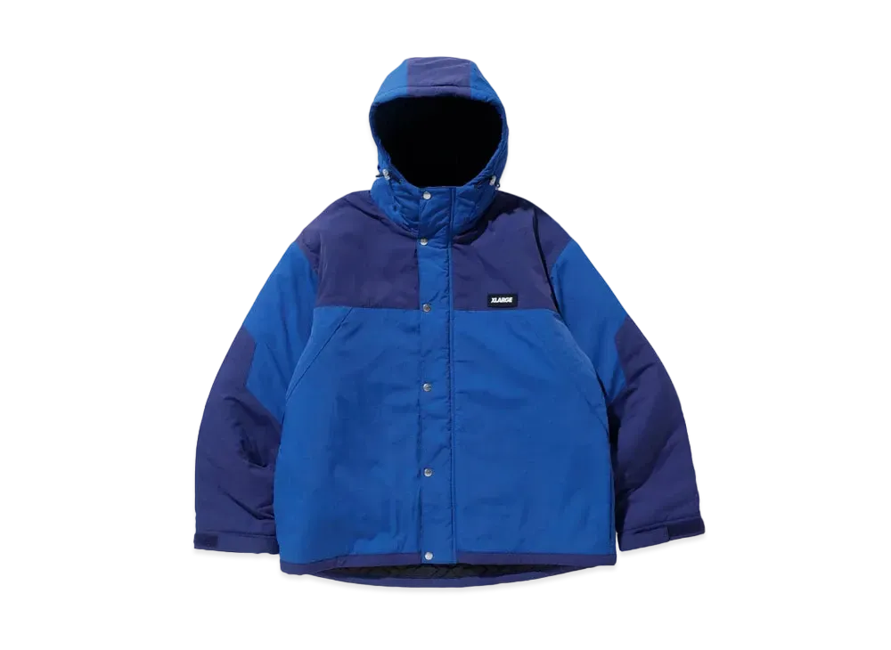 XLARGE HOODED NYLON JACKET "Blue"