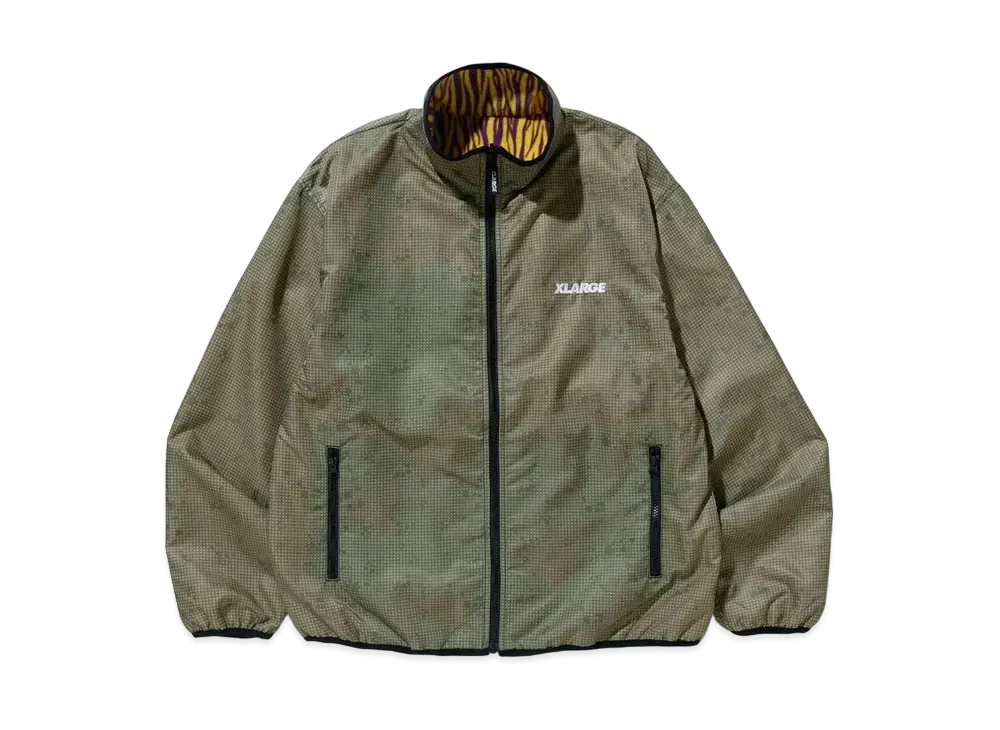 XLARGE REVERSIBLE FLEECE JACKET XLARGE "Olive"